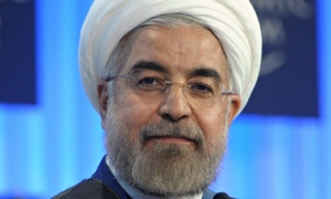 Hassan Rouhani, the Iranian president. Photograph: Eric Piermont/AFP/Getty Images