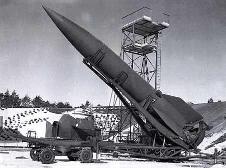 German V-2 Ballistic Missile 